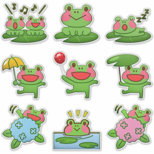 Kikkikkers Sticker (Voorkant)