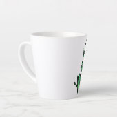 Kikkikkers van de Cute Tree Artistic Kikkers Ik ho Latte Mok (Linkerhoek)