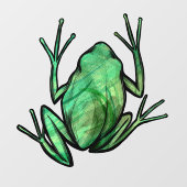 Kikkikkers van de Cute Tree Artistic Kikkers Ik ho Raamsticker (Vel)