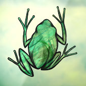 Kikkikkers van de Cute Tree Artistic Kikkers Ik ho Raamsticker (Vel 3)