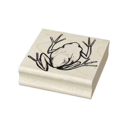 Kikkikkers van de Cute Tree Artistic Kikkers Ik ho Rubberstempel (Stempel)
