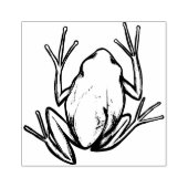 Kikkikkers van de Cute Tree Artistic Kikkers Ik ho Rubberstempel (Afrduk)