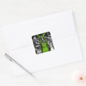 Kikkikkers Vierkante Sticker (Envelop)