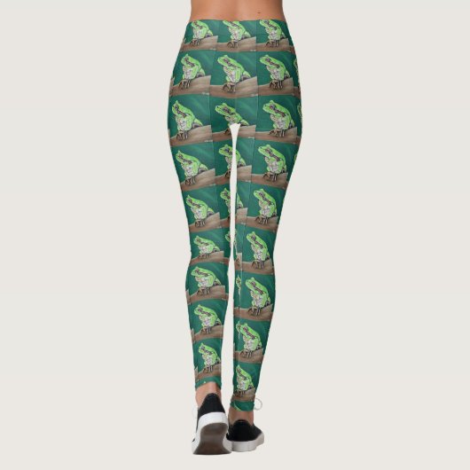 Kikkikkerverf Leggings (Achterkant)