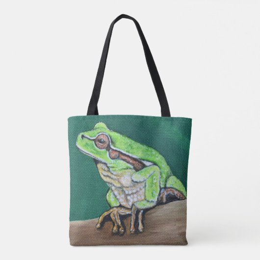 Kikkikkerverf Tote Bag (Achterkant)