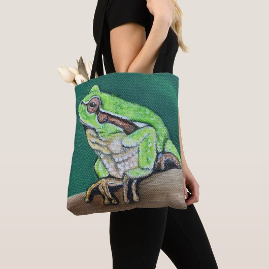 Kikkikkerverf Tote Bag (Dichtbij)