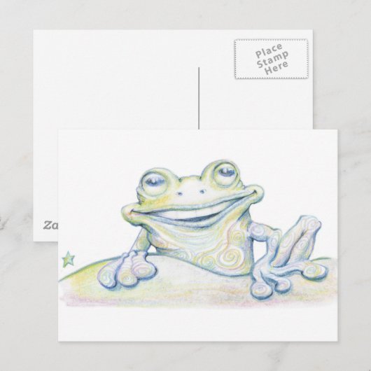 Kikkikkervis Briefkaart (Voorkant / Achterkant)