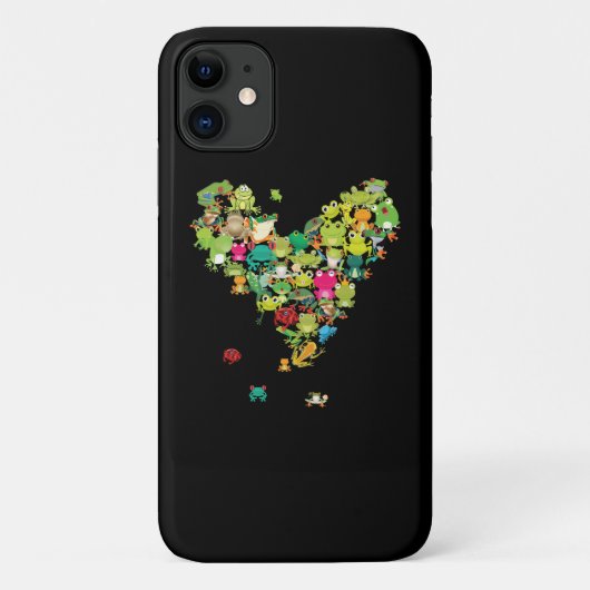 Kikkikkervis | Hartkikkers Case-Mate iPhone Case (Achterkant)