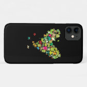 Kikkikkervis | Hartkikkers Case-Mate iPhone Case (Achterkant (horizontaal))