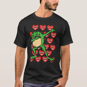 Kikkikkervis Valentijnsdag Harm Gekke gezichtslief T-shirt