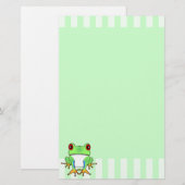 Kikkikkervisjes Briefpapier (Voorkant / Achterkant)