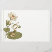 Kikkistblok en kikkerbakkerswerk briefpapier (Voorkant)