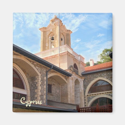 Kikkos klooster in Cyprus Magneet (Voorkant)