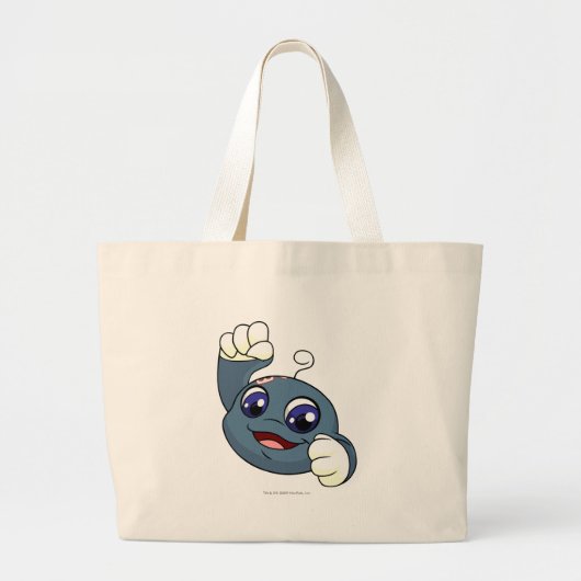 Kiko Blue Grote Tote Bag (Voorkant)