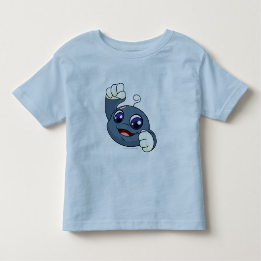 Kiko Blue Kinder Shirts (Voorkant)