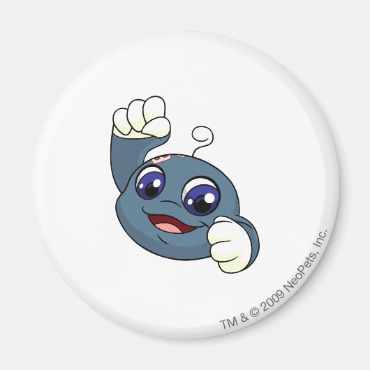 Kiko Blue Magneet (Voorkant)