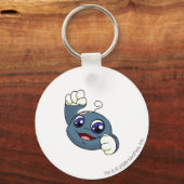 Kiko Blue Sleutelhanger (Voorkant)