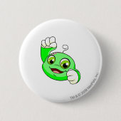 Kiko Ggloing Ronde Button 5,7 Cm (Voorkant)