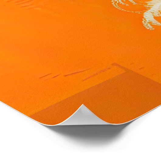 Kiko het Schaap – Fantasievol Kunstposter Poster (Hoek)