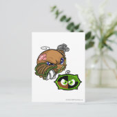 Kiko Lake Team Kapitein 1 Briefkaart (Staand voorkant)