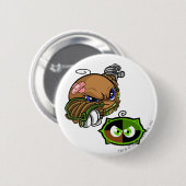 Kiko Lake Team Kapitein 1 Ronde Button 5,7 Cm (Voorkant /achterkant)