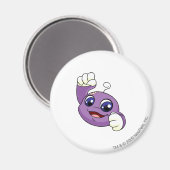 Kiko Paars Magneet (Voorkant / Achterkant)