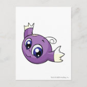 Kiko Purple Briefkaart (Voorkant)