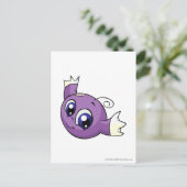 Kiko Purple Briefkaart (Staand voorkant)