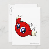 Kiko Red Briefkaart (Voorkant / Achterkant)