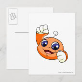 Kiko Sinaasappel Briefkaart (Voorkant / Achterkant)