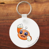 Kiko Sinaasappel Sleutelhanger (Voorkant)