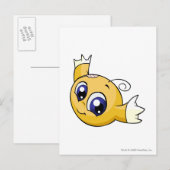 Kiko Yellow Briefkaart (Voorkant / Achterkant)