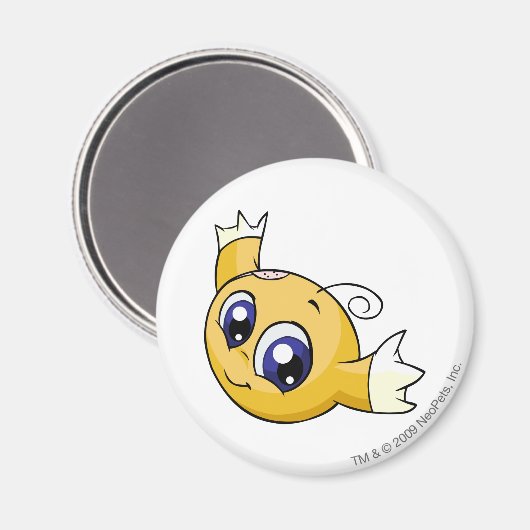 Kiko Yellow Magneet (Voorkant / Achterkant)