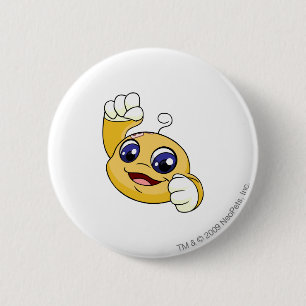 Kiko Yellow Ronde Button 5,7 Cm