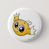 Kiko Yellow Ronde Button 5,7 Cm (Voorkant)