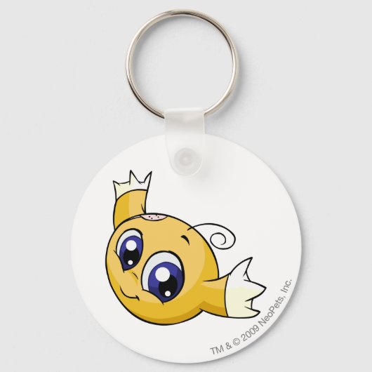 Kiko Yellow Sleutelhanger (Voorkant)