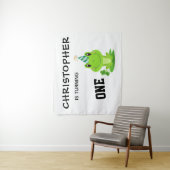 Kikvors Feestje Eerste Verjaardag Moeras Groene Ki Wandkleed (In situ)