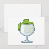 Kikvors Glas Briefkaart (Voorkant / Achterkant)