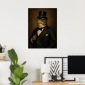 Kikvors Heer Poster (Thuiskantoor)
