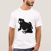 Kikvors Silhouet T-shirt (Voorkant)