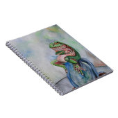 Kikvors-watercolor kunst notitieboek (Rechterzijde)