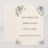 Kikyo Save the Date (Voorkant / Achterkant)