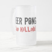 KiLah, BEER PONG Matglas Bierpul (Voorkant links)