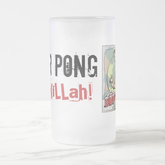 KiLah, BEER PONG Matglas Bierpul (Center)