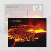 Kilauea Eruption, Hawaii Volcanoes National Park Briefkaart (Voorkant / Achterkant)
