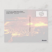 Kilauea Eruption, Hawaii Volcanoes National Park Briefkaart (Achterkant)