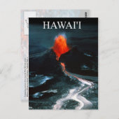 Kilauea eruption, Hawai'i Volcanoes National Park Briefkaart (Voorkant / Achterkant)