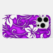 Kilauea Hibiscus Hawaïaans Bloemen Paarse Case-Mate iPhone Case (Achterkant (horizontaal))