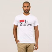 Kilauea It Blows on front, map+zip on back T-shirt (Voorkant volledig)