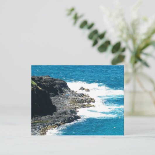 Kilauea Kust Kilauea Kauai Hawaii Briefkaart (Staand voorkant)